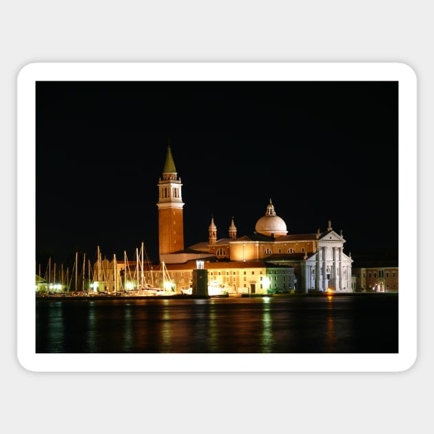 VENICE. S. Giorgio Maggiore. Italy. Andrea Palladio Architect Sticker by terezadelpilar